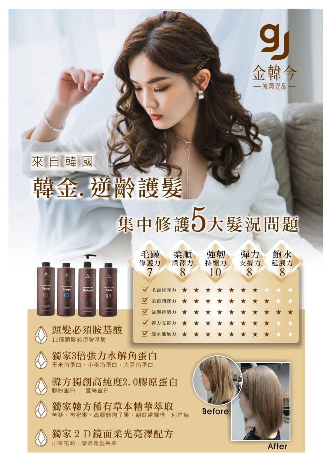 金韓金逆齡護髮